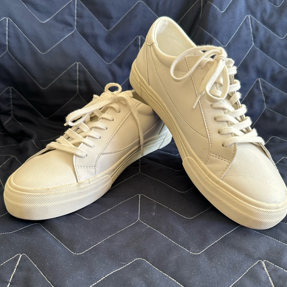 Madewell sidewalk low-top sneakers in leather
